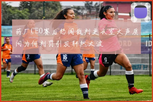 药厂CEO赛后怒闯裁判更衣室大声质问为何判罚引发轩然大波